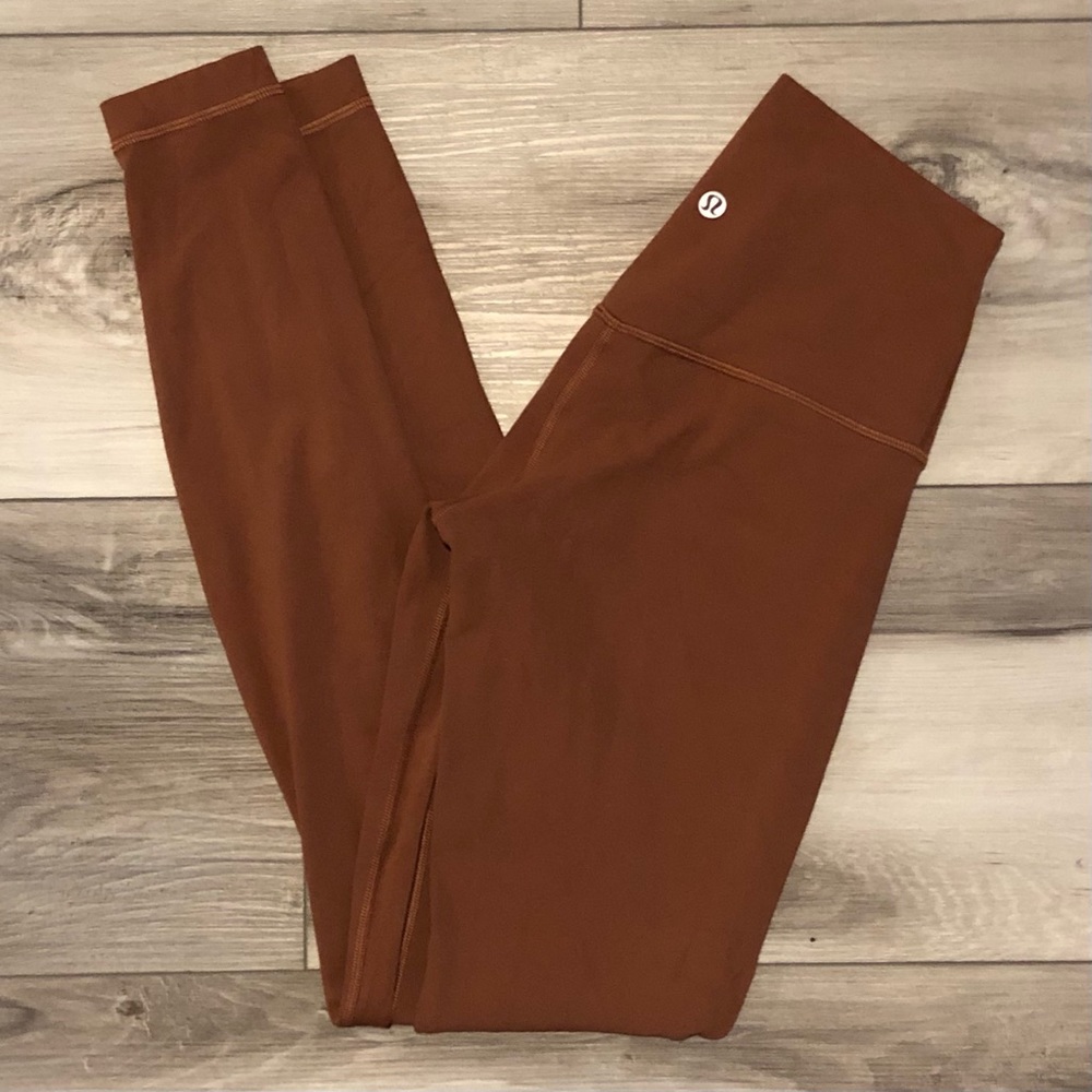 Lululemon Align 28” Ancient Copper size 4 EUC